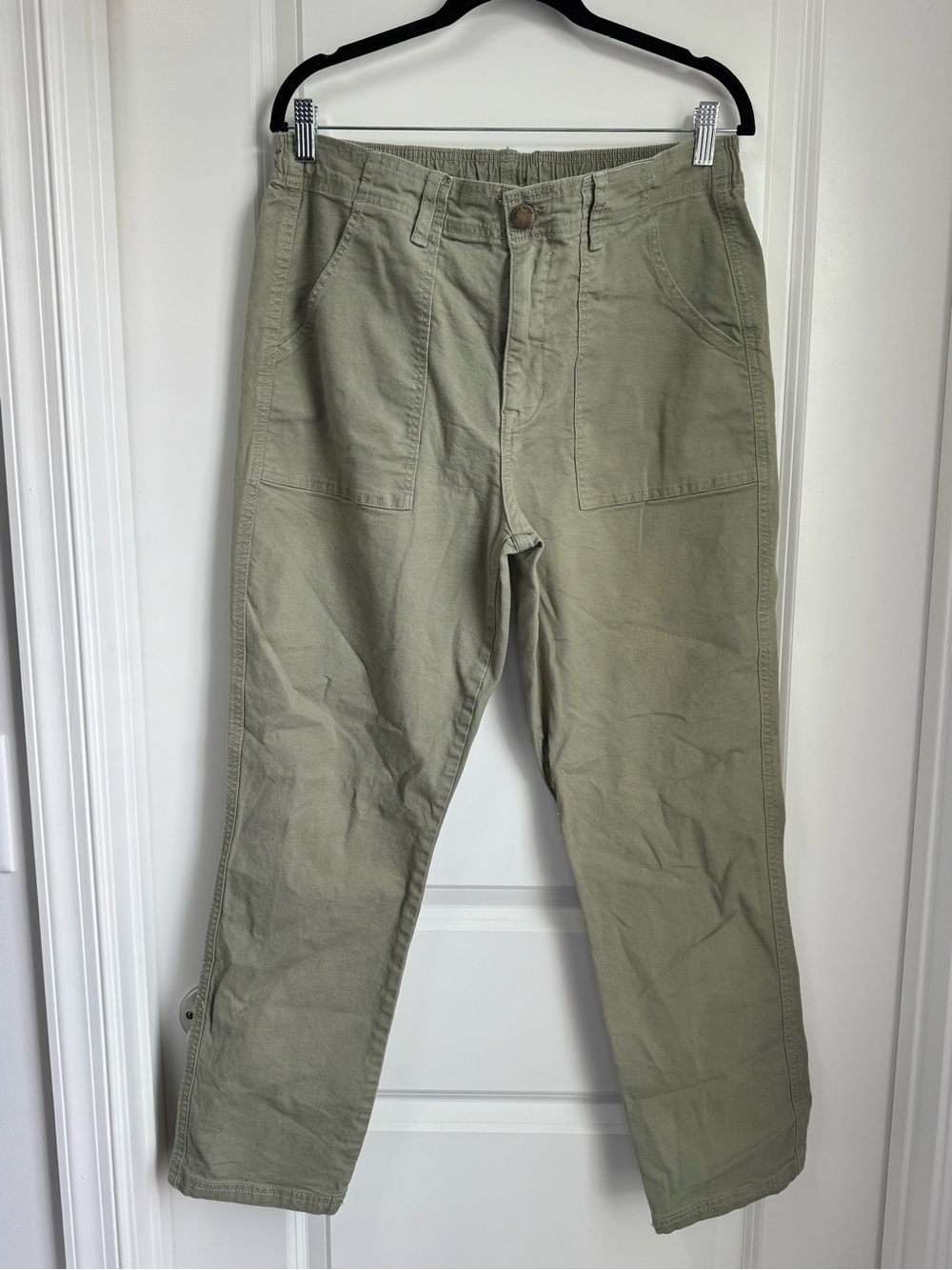 Women’s Knox Rose Casual Utility Pants - Olive Green - Size Medium